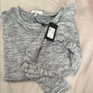 Rag & Bone Striped Long Sleeve Top